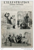 La Crise électorale Aux États-Unis - Le Répresantant Nègre Hamilton - M. Wallace Et M. Mackey - Page Original - 1877 - Historische Documenten