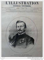 Le Colonel De Lochner - Page Original  1877 - Documents Historiques