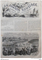 La Pêche Des Bichiques - Page Original 1877 - Documents Historiques