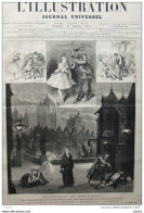 Théâtre Lyrique - "Le Timbre D'argent" Opéra Fantastique Par MM. Jules Barbier Et Michel Carré - Page Original 1877 - Documents Historiques