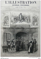 Théâtre De L'Opéra-Comique - "Cinq Mars", Opéra De MM. Poirson Et Gallet - Page Original 1877 - Documents Historiques