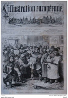 Guerre D'Orient - Réception De Nouvelles De La Guerre à St. Pétersbourg - Page Original 1877 - Historische Dokumente