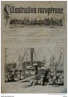 Les Bassins D'Anvers - Antwerpen - Page Original 1877 - Historische Dokumente