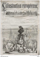 Rubens Et Les Fêtes Célébrées En Son Honneur - Page Original 1877 - Historische Dokumente