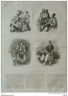 Valaques Et Moldaves - Page Original 1877 - Historische Dokumente