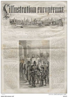 Arrestation De Midhat-Pacha - Page Original 1877 - Documents Historiques