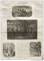 Promenades à Travers Londres - La Tour - Un Café à White-Chapel - Les écuries De S. M. - Page Original 1877 - Documents Historiques