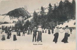 SKI   Plaisir D'hver   (edition Burgy St Ismier) - Winter Sports
