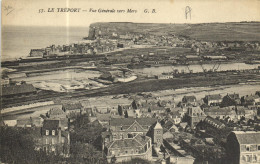 LE TREPORT - VUE GENERALE VERS MERS - Le Treport