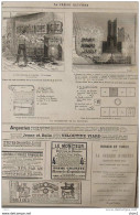 La Catastrophe De La Revanche - Plan De La Chambre De Chauffe De La Revanche -  Page Original - 1877 - Documenti Storici
