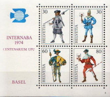 Switzerland MNH SS - Militaria