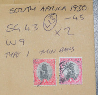 SOUTH AFRICA  STAMPS Drommedaris Ship 1d  1927  L13  ~~L@@K~~ - Oblitérés