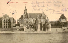 73823382 Marienburg  Westpreussen Malbork PL Schloss Feldpostkarte  - Polen