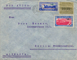 1939 GUATEMALA - BERLIN , SOBRE CIRCULADO , CORREO AÉREO , YV. 298B , 54 , 120  AÉREOS - Guatemala