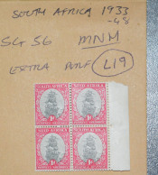 SOUTH AFRICA   STAMPS Drommedaris Ship 1d  1933  L19  ~~L@@K~~ - Nuevos