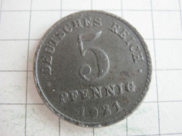 Germany 5 Pfennig 1921 D - 5 Pfennig