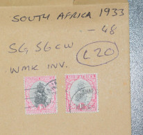 SOUTH AFRICA  STAMPS Drommedaris Ship 1d  1933  L20  ~~L@@K~~ - Usati