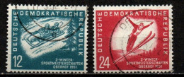 DDR 1951 -  Mi.Nr. 280 - 281 -  Gestempelt Used - Gebraucht