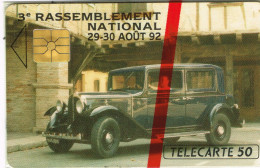 France French Telecarte Phonecard PRIVEE EN376 CAR OCCITAN COLLECTION VIEUX TACOTS CAR AUTO VOITURE NSB BE - Privat