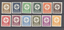 Allemagne  -  Reich  -  Service :  Mi  132-43  * - Dienstmarken