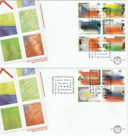 Pays Bas 2005 Emission Commune FDC 's Elargissement Union Européenne CEE Netherlands EEC New Members Joint Issue FDC's - FDC
