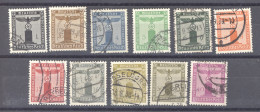 Allemagne  -  Reich  -  Service :  Mi  144-54  (o) - Oficial