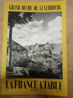 Grand Duché De Luxembourg. La France Table N.91 - Juin 1961 - Unclassified