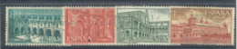 SPAIN - 1959/65/-  MONASTERIES STAMPS SET OF 4, USED. - Used Stamps