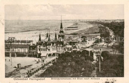 73822446 Heringsdorf  Ostseebad Usedom Strandpromenade Mit Blick Nach Ahlbeck  - Autres & Non Classés