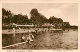 73822393 Biesenthal -Bernau Brandenburg Strandleben Am Wukensee  - Autres & Non Classés