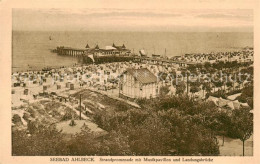 73822389 Ahlbeck Ostseebad Standpromenade Mit Musikpavillon Und Landungsbruecke  - Otros & Sin Clasificación