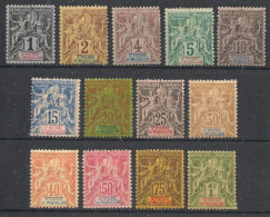 SPM - 1892 - N°YT. 59 à 71 - Type Groupe - Série Complète - Neuf * / MH VF - Nuovi