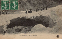 65 , Cpa GAVARNIE , 710 , Le Pont De Neige (14540.V24) - Gavarnie