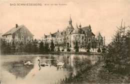 73822353 Bad Schmiedeberg Blick Auf Das Kurhaus Mit Schwanenteich Bad Schmiedebe - Bad Schmiedeberg