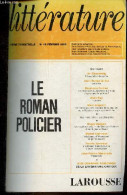 Littérature N°49 Février 1983 - Le Roman Policier - Uri Eisenzweig, Présentation Du Genre - Alain Robbe-Grillet, Entreti - Altre Riviste