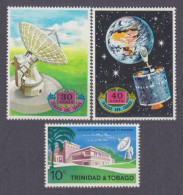 1971 Trinidad And Tobago 290-292 Satellite / Communication - Südamerika