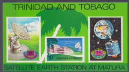 1971 Trinidad And Tobago 290-292/B2b Satellite / Communication - Südamerika