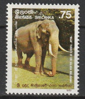 Sri Lanka  1989  Elephant  MNH - Eléphants