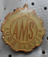 AMSJ Automobile Association Yugoslavia Auto Moto Savez Jugoslavije Pin - Andere & Zonder Classificatie