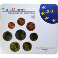 République Fédérale Allemande, Set 1 Ct. - 2 Euro, FDC, Coin Card, 2003 - Germania