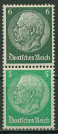 Deutsches Reich Zusammendrucke 1939 Hindenburg S 189 Mit Falz - Zusammendrucke