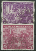 DDR 1950 Leipziger Frühjahrsmesse 248/49 Gestempelt - Usati