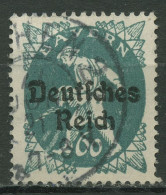 Deutsches Reich 1920 Bayern-Abschiedsserie Mit Aufdruck 126 Gestempelt Geprüft - Used Stamps