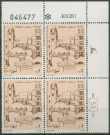 Israel 1988 INDEPENDENCE 40 Jerusalem 1088 Plattenblock Postfrisch (C61843) - Unused Stamps (without Tabs)