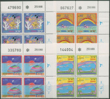 Israel 1989 Tourismus Meere 1116/19 Plattenblock Postfrisch (C61853) - Nuevos (sin Tab)