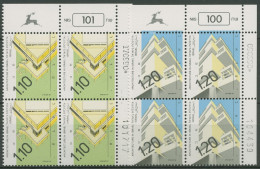 Israel 1990 Architektur 1174/75 II Plattenblock Postfrisch (C61884) - Neufs (sans Tabs)