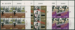 Israel 1992 Hebräischer Film 1244/46 Plattenblock Postfrisch (C61907) - Unused Stamps (without Tabs)