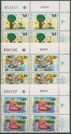 Israel 1994 Kinderzeichnungen 1310/12 Plattenblock Postfrisch (C61931) - Nuovi (senza Tab)