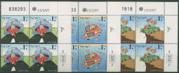 Israel 1997 Sicherheit Im Straßenverkehr 1432/34 Plattenblock Postfrisch(C61982) - Ongebruikt (zonder Tabs)