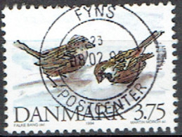 DANEMARK - Moineau Domestique (Passer Domesticus) - Used Stamps